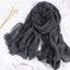 Women's Elegant Lace Trim Cotton Linen Scarf Shawl