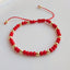 Casual Geometric Pearl Knitted Bohemian Multi-Layered Beaded Bracelet Set for Women