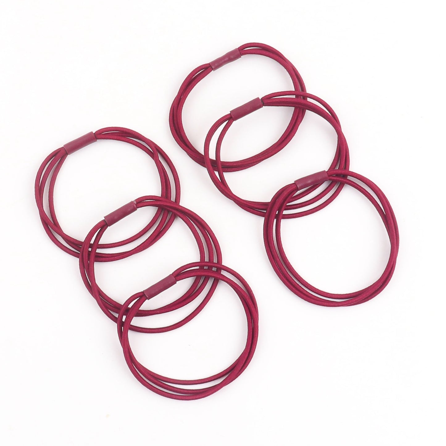 Korean High Elastic Hair Rope Set - Women's Rubber Band & Hair Tie 3-in-1 DIY Accessories