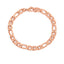 Figaro Chain Stainless Steel Gold Plated Bracelet