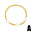 European And American Bracelets Ins Trendy Fashion Shell Cross Love Five-Pointed Star Rose Beaded Elastic Bracelet Bre65