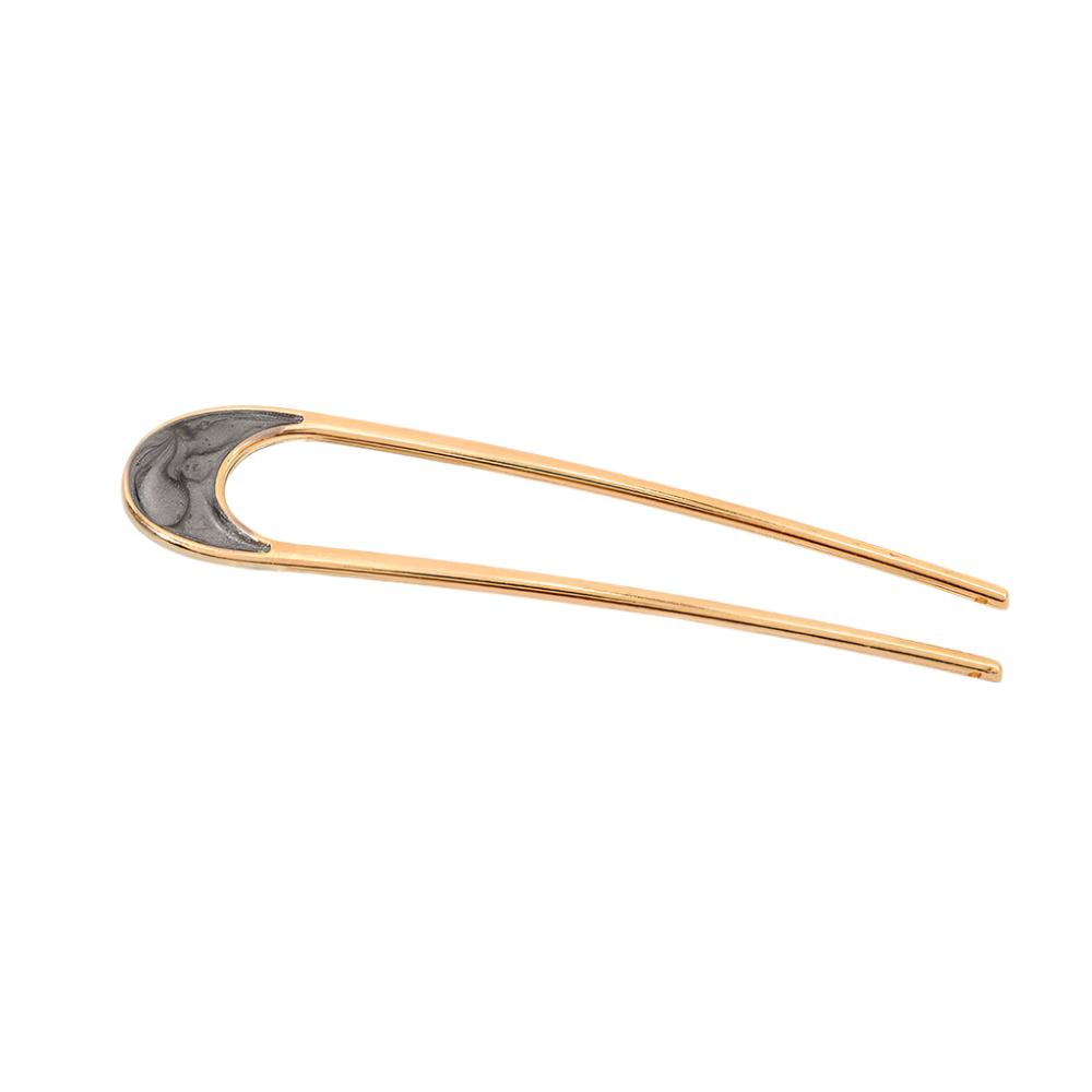 Minimalist U-Shape Alloy Enamel Hairpin