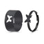 Simple Punk Hollow Universe Planet Adjustable Couple Rings Set