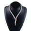 Snake Alloy Rhinestone Punk Choker Necklace for Women