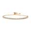 Geometric Copper Zircon Adjustable Bangle Bracelet for Women