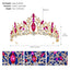 Elegant Baroque Alloy Plated Bridal Crown Accessory