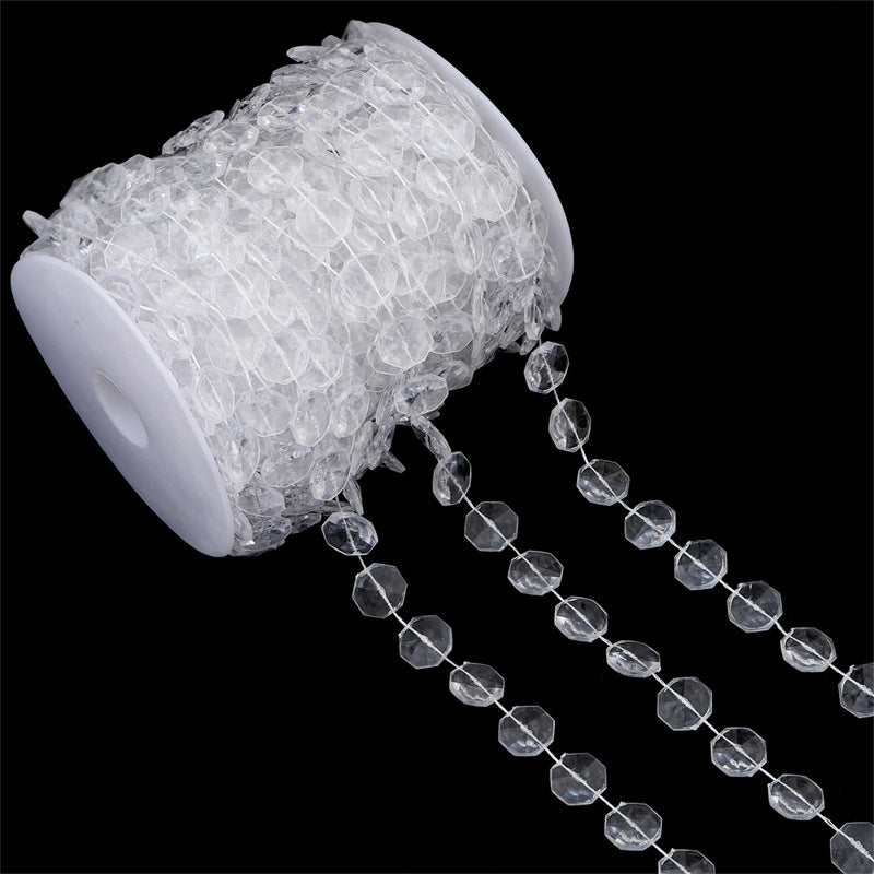 Acrylic Beaded Curtain String for DIY Jewelry and Wedding Decor