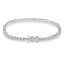 18K Gold Plated Sterling Silver Moissanite Tennis Bracelet