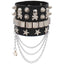 Punk Skull Multi-Layer Leather Rivet Bracelet