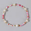 Simple Style Freshwater Pearl and Colorful Bead Bracelet for Women