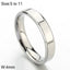 18K Gold Plated Stainless Steel Minimalist Couple Rings