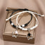 Simple Heart & Star Alloy Unisex Couple Bracelets