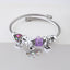 Y2K Swan Shell Stainless Steel Beaded Bracelet