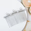 Fashion Rhinestone Pearl Metal Hair Comb Clip