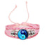 Retro Geometric PU Leather Yin Yang Tai Chi Unisex Bracelet Set