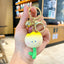 Cute Tulip Resin Keychain for Women - Cartoon Bag Charm Gift