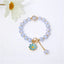 Sweet Daisy Crystal Beaded Women's Bracelet