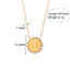 Vintage Color Block Zircon Inlay 18K Gold Plated Stainless Steel Jewelry Set
