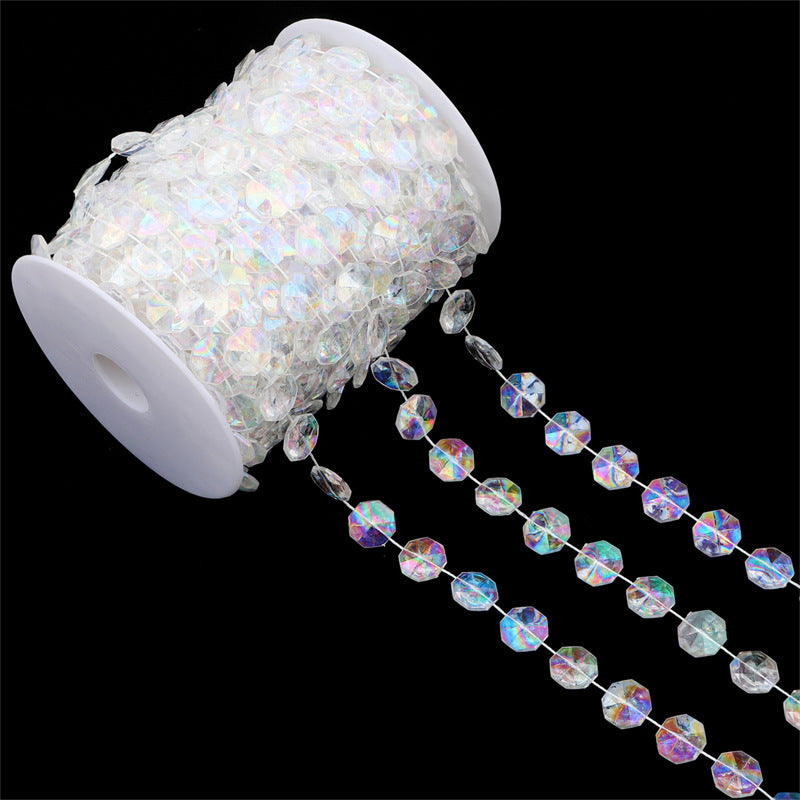 Acrylic Beaded Curtain String for DIY Jewelry and Wedding Decor