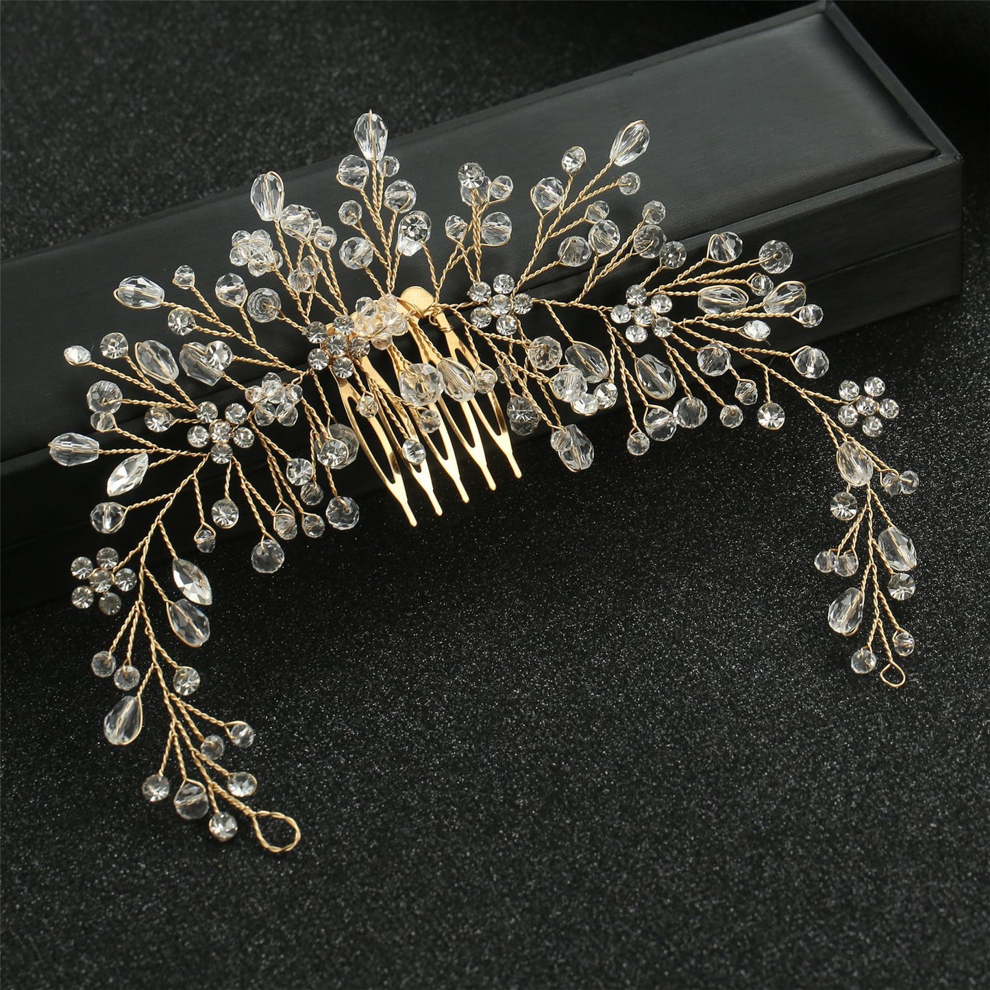 Fashion Crystal Bridal Wedding Hair Comb Accessories