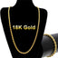 Simple Style Twist Iron Gold Plated Necklace 1 Piece