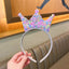 Sweet Crown Sequin Hair Band for Girls - Princess Tiara Headband Gift