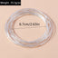 Simple Style Multi-Circle Zinc Alloy Women's Bangle Bracelet