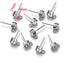 20 PCS 304 Stainless Steel Geometric Drop Earrings for DIY Jewelry Making