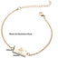 Stainless Steel 18K Gold Plated Geometric Star Friendship Bracelets