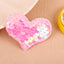 Women's Heart Shape Sequin Hair Clip and Hair Band Set