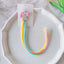 Cartoon Rainbow Hair Clip and Unicorn Wig Set for Kids