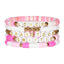 Classic Bohemian Letter Soft Clay Bracelet for Women