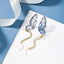 1 Pair Simple Style Butterfly Epoxy Chain Women'S Drop Earrings