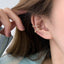 Simple Classic Bow Knot Zircon Butterfly Ear Cuffs - No Piercing Required