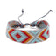 Retro Rhombus Ethnic Style Cotton Rope Hand-Woven Bracelet