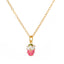 Super Cute Strawberry Necklace Delicate Long Fringed Clavicle Chain Korean Item Jewelry Wholesale