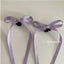 Y2K Preppy Style Sweet Bow Ribbon Hair Clip for Women