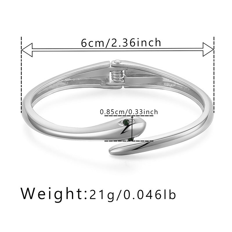 Simple Style Solid Color Metal Plating Gold Plated Women's Bangle