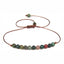 Bohemian Geometric Natural Stone Beaded Bracelet