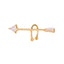 Zircon Arrow No-Piercing Ear Cuff for Women