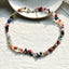 Bohemian Multicolor Crystal Gravel Choker Necklace