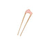 Women's U-Shape Alloy Hairpin - Japanese Style Metal Hair Fork