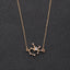 Starry Sky Zodiac Constellation Pendant Necklace