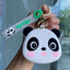 Cute Cartoon Capybara Silicone Keychain and Coin Purse Combo