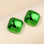 Candy Color Acrylic Round and Star Stud Earrings for Women