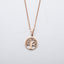 Fashion Round Tree Stainless Steel Plating Pendant Necklace 1 Piece