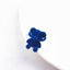 Cute Bear Velvet Bow Adjustable Open Ring for Women