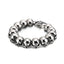 Punk Skull Titanium Steel Men's Bracelet - European and American Style Jewelry Gift