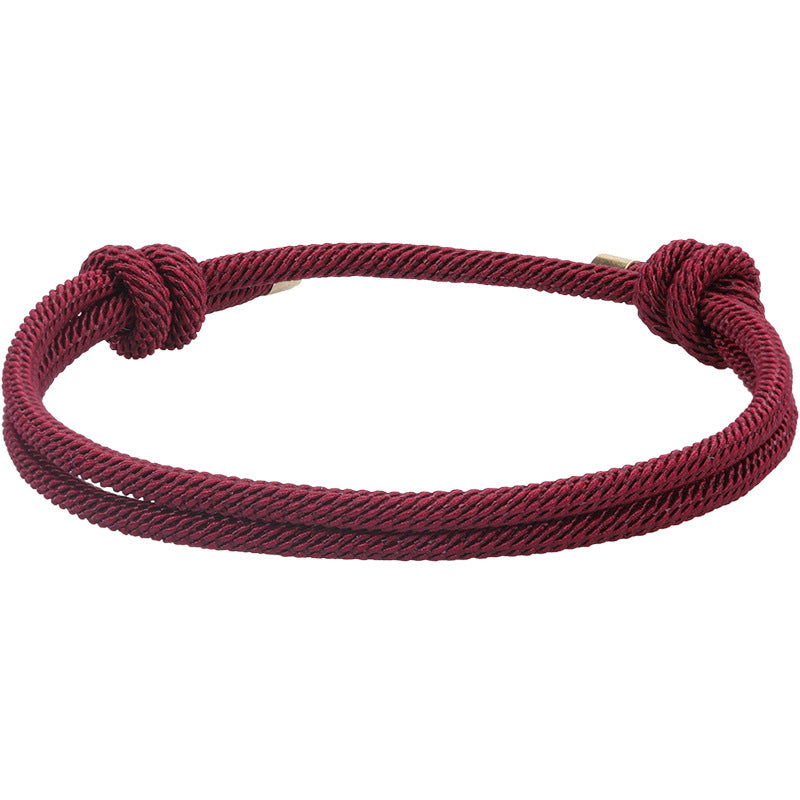 Simple Milan Line Adjustable Unisex Friendship Bracelet