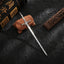 Unisex Chinoiserie Retro Geometric Sword Alloy Hairpin - Modern Ethnic Style Hanfu Headdress